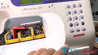 Janome Memory Craft 6500 [upl. by Airol700]