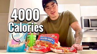 Eating 4000 Calories to Bulk Super Fast Day 10 [upl. by O'Toole752]