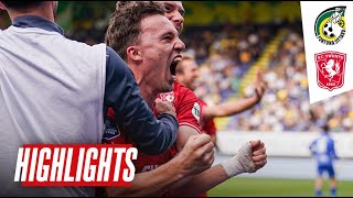 FANTASTISCH doelpunt van Youri REGEER  Fortuna Sittard  FC Twente 08102023  Highlights [upl. by Rida]