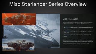 Misc Starlancer Series Overview Star Citizen [upl. by Auqinu192]