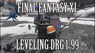 Final Fantasy XI Leveling Dragoon 199 [upl. by Agiaf]