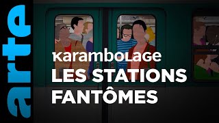 Les stations fantômes  Karambolage  ARTE [upl. by Acsehcnarf]