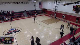 Penn Charter vs Perkiomen School Mens Varsity Basketball [upl. by Sirovart]