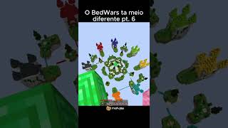 hoje o bedwars ta meio diferente pt 6 continuação Minecraft minecraftmeme [upl. by Briscoe3]