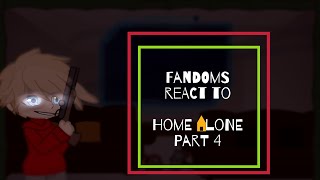 Fandoms React To Home Alone  Part 4  4  10  19901992  GCRV  Gacha Club [upl. by Gamal]