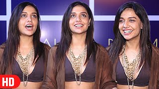 Divya Agarwal SIZZLES In Brown As She Talks About Realm Launch  Divya Agarwal Interview [upl. by Wearing233]