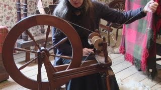 How To Prepare A Spinning Wheel for Yarn Making [upl. by Sueaddaht]