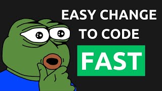 How You Can Code Faster [upl. by Chavez]