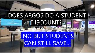 Argos Student Discount [upl. by Assinna324]