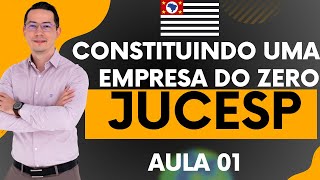 ABERTURA DE EMPRESA JUCESP  VRE E BALCÃO ÚNICO   Case real [upl. by Nosredna]