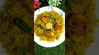 Egg Biryani in cooker easy recipe food sorts😛😛 [upl. by Etterual410]