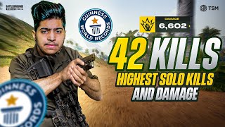 SOLO 42 KILLS WITH 6602 DAMAGE IN CLASSIC 😱😱  TSMNinjaJOD [upl. by Austreng]