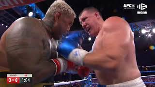 Mark Hunt vs Paul Gallen  Boxing Match Highlights [upl. by Valorie]