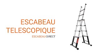 Escabeau télescopique TEL72423  TEL72430  Escabeau Direct MATISERE [upl. by Eitsim114]