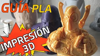 Guia IMPRESORA 3D Tipos de filamento PLA  Los MEJORES plásticos [upl. by Oguh]