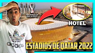 🤯 REACCIONANDO a los ESTADIOS de QATAR 2022 🏆 VAN a DESAPARECER DESPUES del MUNDIAL [upl. by Enomar]