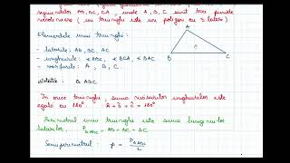 Triunghiul  Matematica  Geometrie  Teorie si exemple  Clasele 67 Evaluare nationala [upl. by Nesmat]