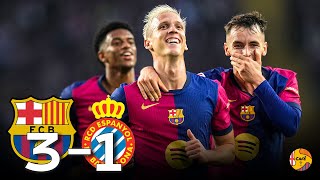 Le Barça plie lEspanyol en 45 minutes Olmo est spécial ⚡️ Barça 31 Espanyol [upl. by Tat]