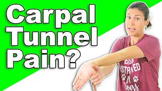 Relieve Carpal Tunnel Syndrome Pain FAST with Easy Stretches amp Exercises [upl. by Ettelracs642]