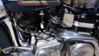 1975 HarleyDavidson FLH 1200 [upl. by Harbot698]