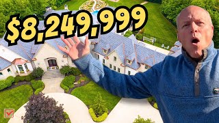 Tour Exclusive Million Dollar Homes In Fishers Indiana [upl. by Akemhs]