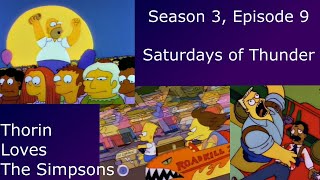 Reviewing EVERY Simpsons Episode  S3E9 Saturdays of Thunder [upl. by Fagin470]