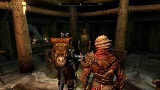 Skyrim  Bard music replacement mod Greensleeves  Morrowind theme HD [upl. by Pearse]