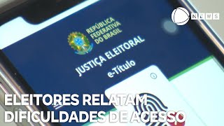 Eleitores enfrentam dificuldades para justificar voto [upl. by Stormi704]