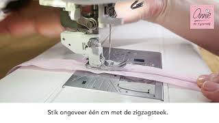 Werktechniek Rits inkorten  Annie do it yourself [upl. by Guevara]