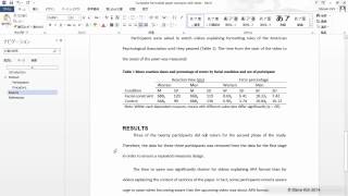 Formatting tables and figures in your research paper [upl. by Yekcim]