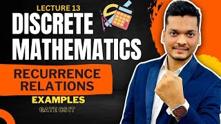 Examples of Recurrence Relations  Discrete Mathematics  GATE CSIT [upl. by Robbins]