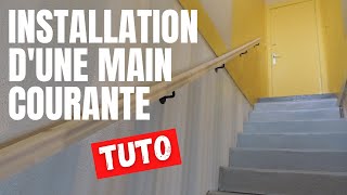 Installation dune MAIN COURANTE [upl. by Suolhcin]