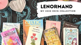 Lenormand Deck Collection walkthrough  featuring unique indie decks [upl. by Evangelia]