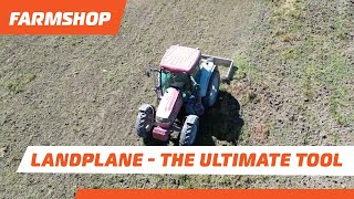 The Landplane  one of the best ways to smooth out pugged paddocks [upl. by Sayce]