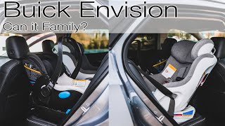 Can it Family How well does Clek Child seats fit in the Buick Envision [upl. by Sidky]