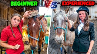 Beginner vs Experienced Horse Owners Pt 2 – Shocking Outcome [upl. by Zurciram]