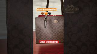 Coach Signature Tote Collection coachoutlet handbaglover handbags bag coach totebag workbag [upl. by Eirffej]