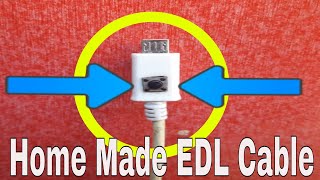 How To Make Permanent EDL Cable At Home Easy Step [upl. by Klos]