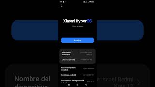 ⚠️ Urgente Nueva Actualización De Xiaomi HyperOs 10100 Para el Redmi Note 12⚠️ [upl. by Mairam]