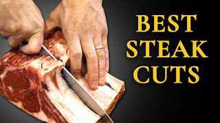 Whats The Best Steak Cut amp Why Tenderloin vs Porterhouse vs TBone vs Strip vs Ribeye vs Sirloin [upl. by Gorton36]