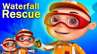 Zool Babies Series  Waterfall Rescue  New Episode  Cartoon Animation For Children  Kids Shows [upl. by Asital]