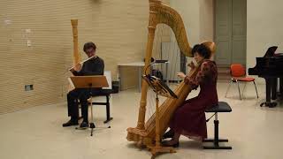 Giuseppe Alessandrini  Flhar for flute and harp [upl. by Lyrehs]