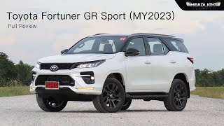 Full Review Toyota Fortuner GR Sport MY2023 [upl. by Renita697]