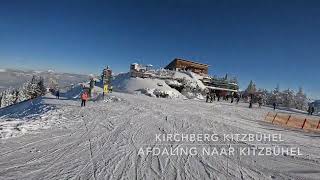 Kirchberg Kitzbühel afdaling naar Kitzbühel [upl. by Anha]