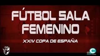 Copa de España de Fútbol Sala Femenino2ª SEMI Pescados Rubén Burela  Jimbee Roldán [upl. by Mij]