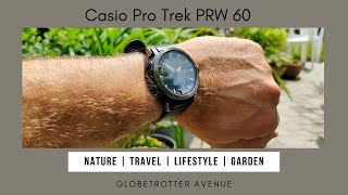 Casio ProTrek PRW 60Y 1AER  Solar Powered  Great watch for home and travel [upl. by Ballou81]