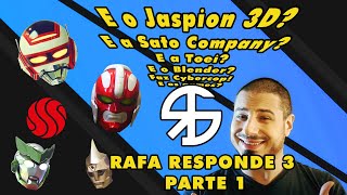 Jaspion Sato Render Rafa Responde n3 Parte 1 [upl. by Oiligriv]