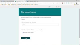 Power Automate and Microsoft Forms Send uploaded files as email attachments [upl. by Cash129]