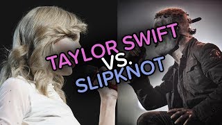 Taylor Swift vs Slipknot  How You Get the Memories [upl. by Zehcnas]