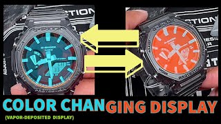 GO BUY THIS WATCH Dont waste time watching this Video  Color Changing Display GShock GA2100TLS8A [upl. by Assen]